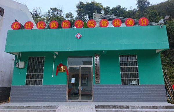 西林县那佐苗族乡那讪村卫生室。黄善皓摄